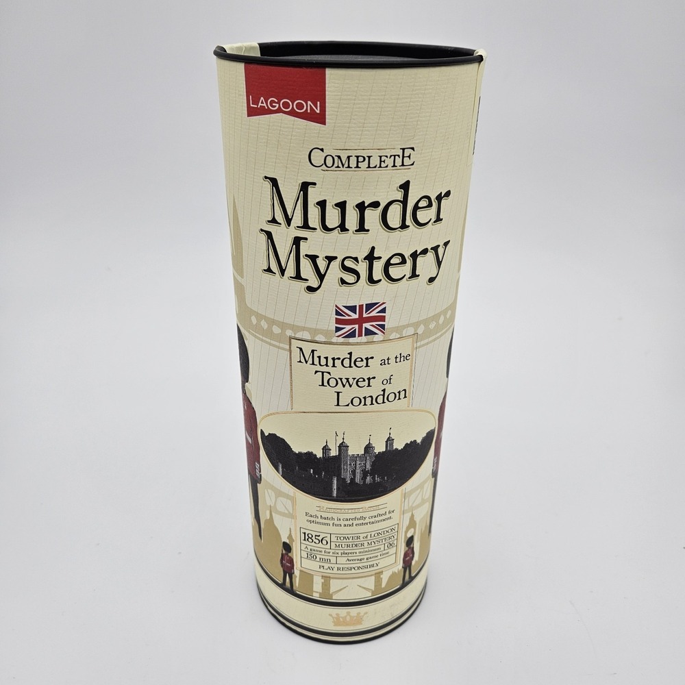 Complete Murder Mystery Game - MURDER AT THE TOWER OF LONDON by Lagoon - NEW